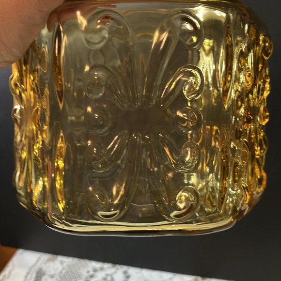 Amber glass jar - Picture 4 of 6